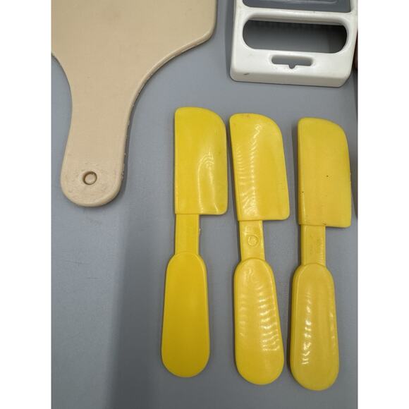 Plastic Toy Pretend Play Food Kitchen Utensils Lot Includes Rolling Pins Grater - Picture 6 of 12